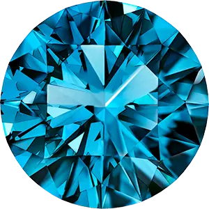 Diamant albastru de laborator